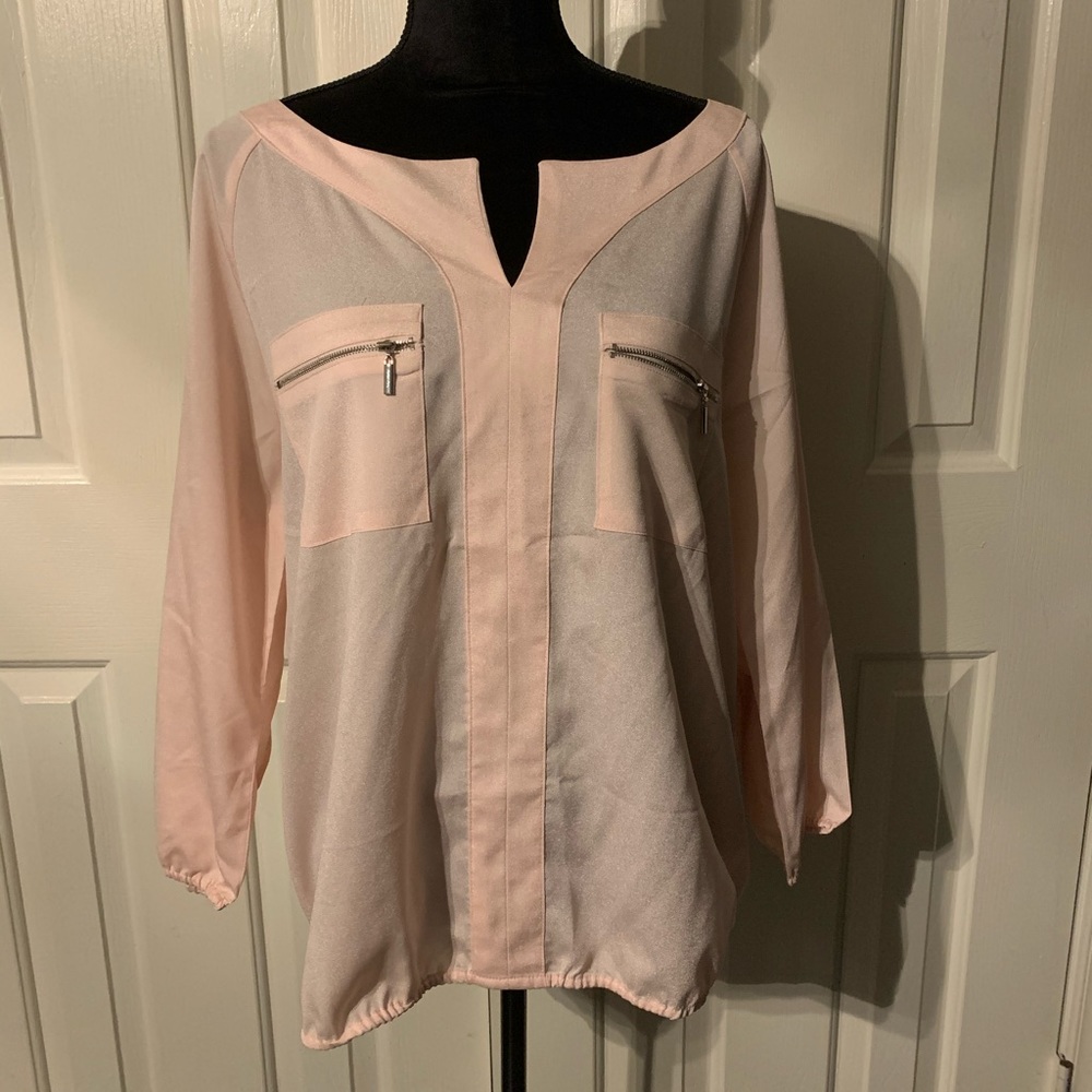 Light Pink NY & Co Blouse